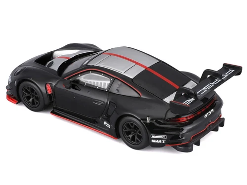 1/43 BBurago Porsche 911 (992) GT3 R (Black) Diecast Car Models