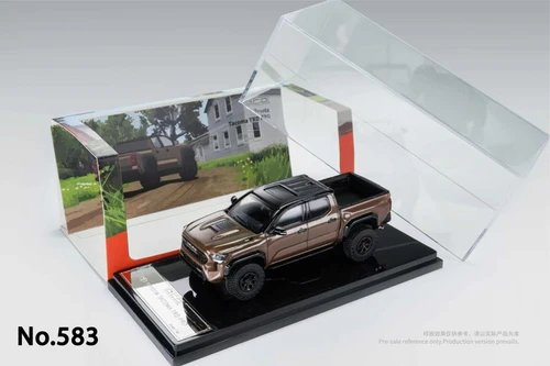 1/64 GCD 2024 Toyota Tacoma (Dark Brown) Diecast Car Model