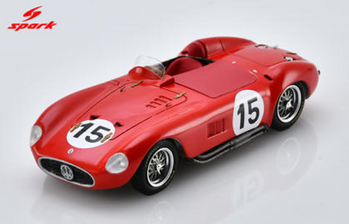 1/43 Spark Maserati 300S No.15 Le Mans 24H 1955  R. Mieres - C. Perdisa Chassis #3054 / Shortnose Car Model