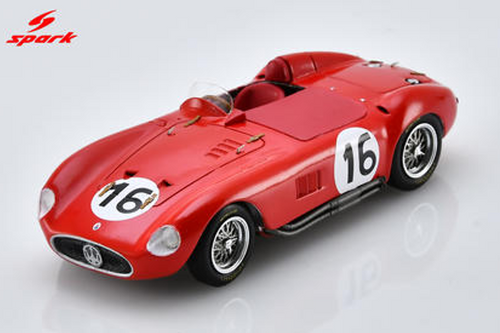 1/43 Spark Maserati 300S No.16 Le Mans 24H 1955  L. Musso - "Gino" Chassis #3055 / Shortnose Car Model