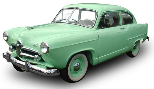 1/18 Sunstar 1951 Kaiser Henry J (Ceramic Green) Diecast Car Model