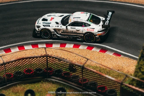 1/43 Tarmac Works 2026 Mercedes-AMG GT3 Bathurst 12h #77 Craft-Bamboo Racing Ralf Aron, Lucas Auer, Maximilian Götz Diecast Car Model