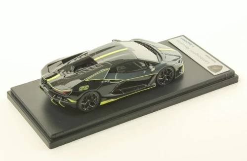 1/43 Looksmart 2025 Lamborghini Revuelto (Dark Grey & Black) Car Model