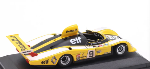 1/43 Altaya 1977 Renault Alpine A442 #9 24h LeMans Renault Sport Jean-Pierre Jabouille, Derek Bell Diecast Car Model