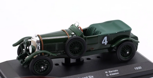 1/43 Altaya 1930 Bentley Speed 6 Speed Six #4 Winner 24h LeMans Bentley Motors Ltd. Woolf Barnato, Glen Kidston Diecast Car Model