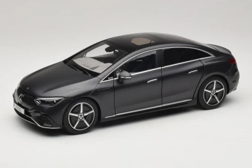 1/18 Dealer Edition 2022 Mercedes-Benz EQE (V295) (Graphite Grey Magno) Diecast Car Model