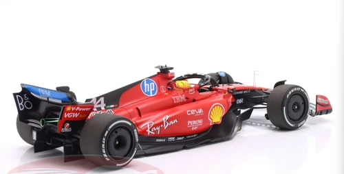 1/18 BBR 2025 F1 Lewis Hamilton Ferrari SF-23 #44 Fiorano Test Car Model