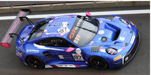 1/43 Spark Porsche 911 GT3 R (992) EVO No.97 Rutronik Racing 24H Spa 2026 M. Gatting - A. Au - M. Rump - S. Müller Car Model