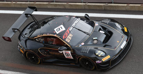 1/43 Spark Porsche 911 GT3 R (992) EVO No.91 Herberth Motorsport 24H Spa 2026 R. Bohn - H. van Eijndhoven - A. Renauer - M. Jaminet Car Model