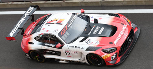 1/43 Spark Mercedes-AMG GT3 EVO No.17 Mercedes-AMG Team GetSpeed 24H Spa 2026 M. Martin - M. Götz - F. Schiller Car Model