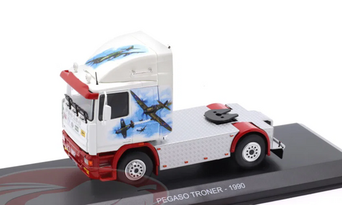 1/43 Hachette 1990 Pegaso Troner Truck (White) Diecast Model