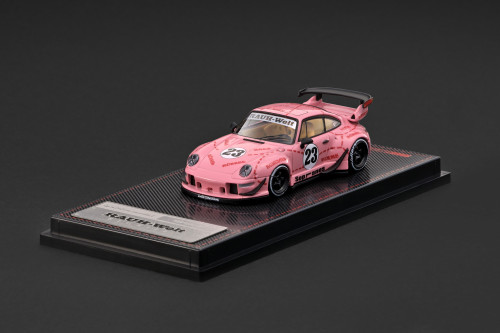1/64 Ignition Model Porsche 911 993 (Pink) Diecast Car Model