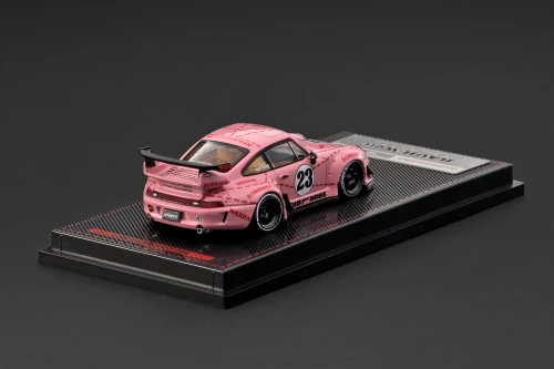 1/64 Ignition Model Porsche 911 993 (Pink) Diecast Car Model