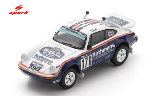 1/64 Spark Porsche 953 No.176 Winner Paris-Dakar Rally 1984  R. Megte - D. Lemoyne Car Model