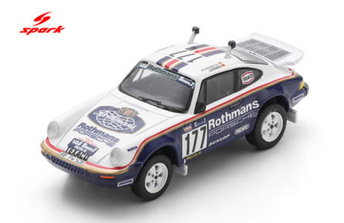 1/64 Spark Porsche 953 No.177 Paris-Dakar Rally 1984  R. Kussmaul - E. Lerner Car Model