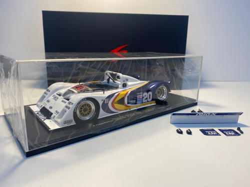 DAMAGED AS-IS 1/18 Spark Riley & Scott - Ford MK III No.20 Winner 24H Daytona 1997  E. Forbes-Robinson - J. Schneider - R. Dyson - J. Paul Jr. - B. Leitzinger - A. Wallace - J. Weaver Car Model