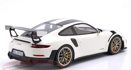 1/12 GT Spirit 2018 Porsche 911 991.2 GT2 RS Weissach Package (White) Car Model