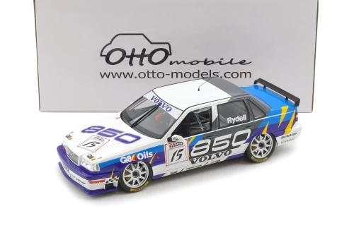 1/18 OTTO 1995 Volvo 850 #15 BTCC BTCC (British Touring Car Championship) Rickard Rydell Car Model