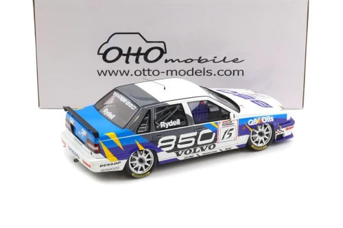 1/18 OTTO 1995 Volvo 850 #15 BTCC BTCC (British Touring Car Championship) Rickard Rydell Car Model