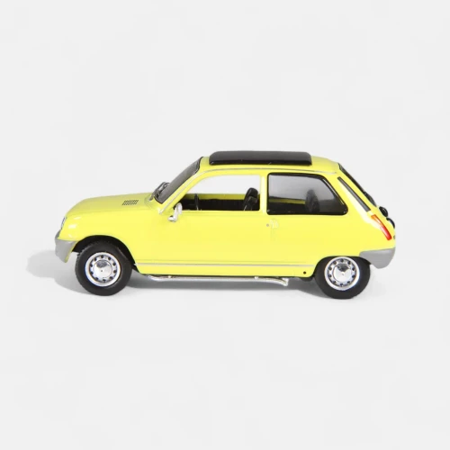 1/43 NZG Renault 5 TL (Yellow) Diecast Car Model