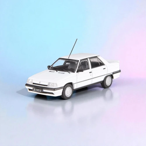 1/43 NZG Renault 9 GTL (White) Diecast Car Model