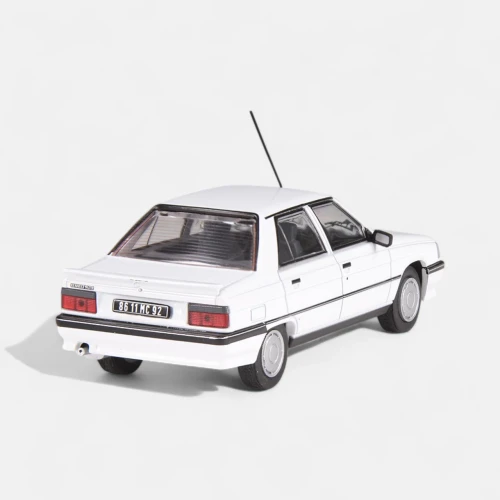 1/43 NZG Renault 9 GTL (White) Diecast Car Model