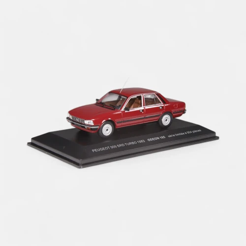 1/43 NZG 1983 Peugeot 505 SRD Turbo (Red) Diecast Car Model