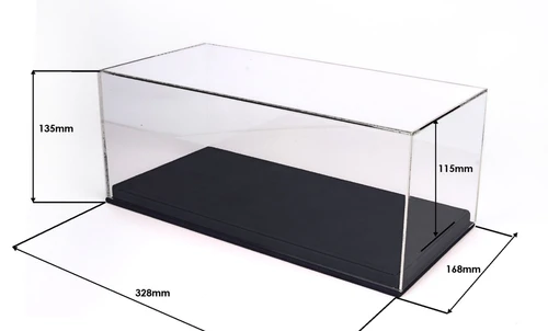 1/18 BBR Black Eco-Leather Base Display Case