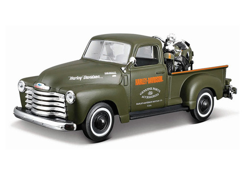 1999 Ford F-350 Pickup Truck with Harley Davidson 1936 El