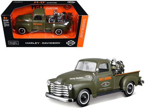 1999 Ford F-350 Pickup Truck with Harley Davidson 1936 El