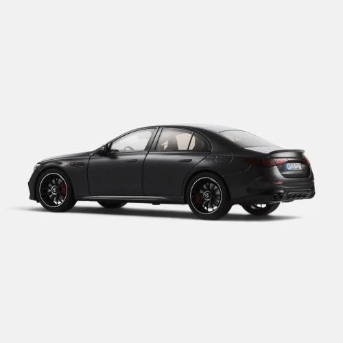 1/18 NZG 2025 Mercedes-AMG E 53 Hybrid 4MATIC+ W214 (Graphite Grey) Diecast Car Model