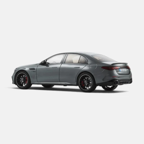 1/18 NZG 2025 Mercedes-AMG E 53 Hybrid 4MATIC+ W214 (Alpin Grey Uni) Diecast Car Model