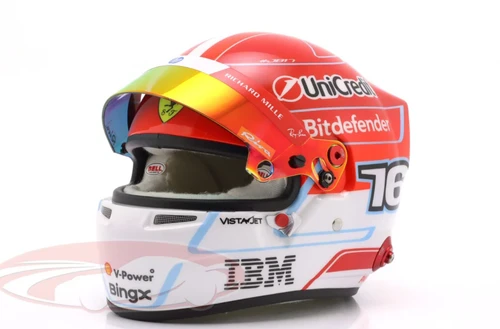 1/2 Bell 2026 F1 Charles Leclerc Scuderia Ferrari #16 Helmet Model
