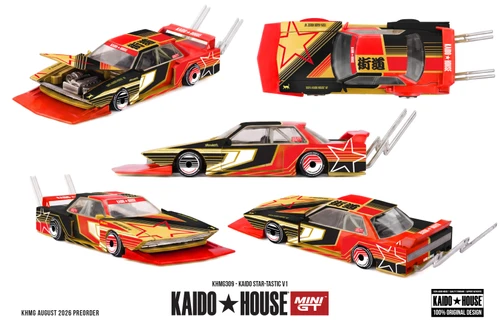 1/64 Kaido House KAIDO STAR-TASTIC V1 China Edition Diecast Car Model