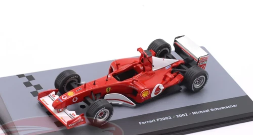 1/43 Altaya 2002 F1 Michael Schumacher Ferrari F2002 #1 Formula 1 World Champion 2002 Car Model
