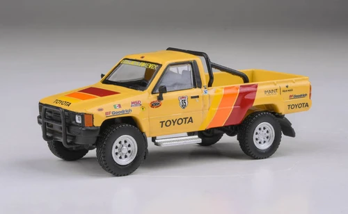 1/64 Paragon 1993 Toyota Hilux 2023 Norra 1000 Diecast Car Model