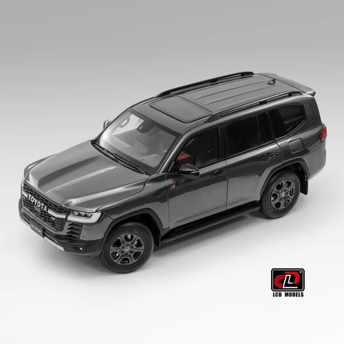 1/18 LCD Toyota Land Cruiser 300-GR Sport (Grey) Diecast Car Model