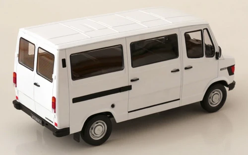 1/18 KK-Scale 1988 Mercedes-Benz 208 D Bus (White) Diecast Car Model