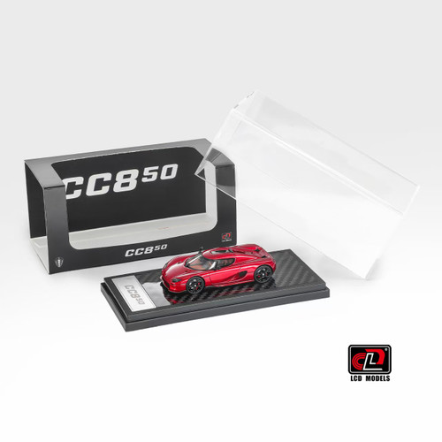 1/64 LCD Koenigsegg CC850 (Red) Diecast Car Model