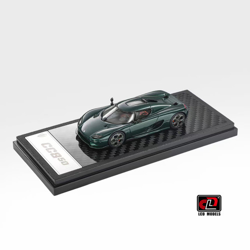 1/64 LCD Koenigsegg CC850 (Green) Diecast Car Model