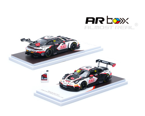 1/64 Almost Real ARbox Porsche 911 GT3 R – 2026 GT World Challenge Asia Sepang #918 Diecast Car Model