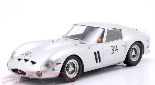 1/18 KK-Scale 1963 Ferrari 250 GTO #34 DMV-Avus Berlin Hermann Cordes Diecast Car Model