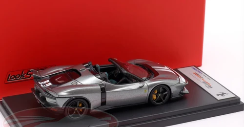 1/43 Looksmart 2026 Ferrari 849 Testarossa Spider Assetto Fiorano (Grey Metallic) Car Model