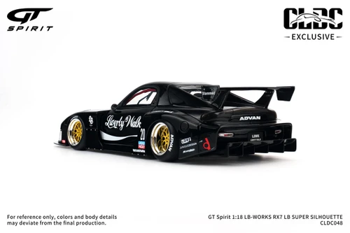 1/18 GT Spirit Mazda RX-7 LB-Works LB Super Silhouette Car Model