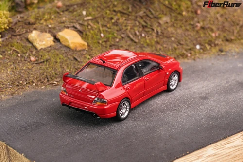 1/64 FiberRun Mitsubishi Lancer Evolution IX Evo 9 (Red) Diecast Car Model