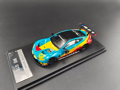 1/64 Star Model BMW M8 GTE Art Diecast Car Model