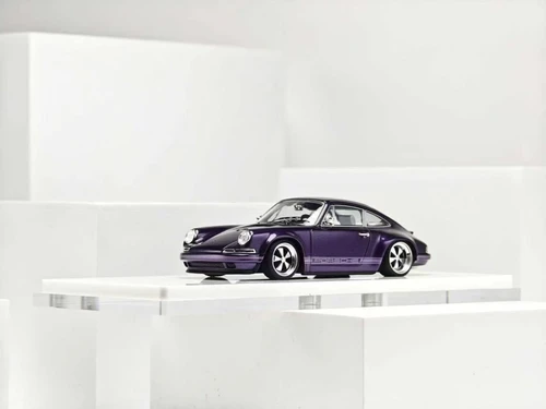 1/43 Zincit Model Porsche 911 Singer DLS Coupe (Green) Car Model