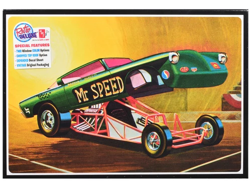 Skill 3 Model Kit 1953 Studebaker Funny Car "Mr. Speed" 1/25 Scale Model by AMT