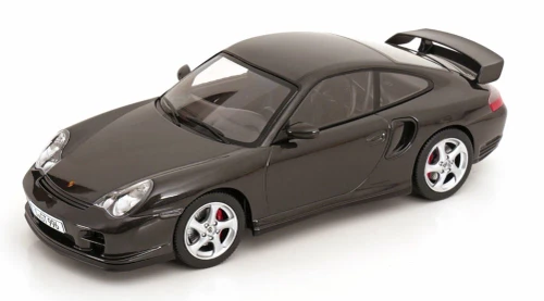 1/18 KK-Scale 2001 Porsche 911 (996) GT2 (Black Metallic) Diecast Car Model