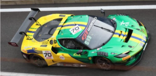 1/43 Looksmart Ferrari 296 GT3 EVO No.70 AF Corse 24H Spa 2026 C. Toledo - M. Molina - M. Vaxivière - P. Dempsey Car Model